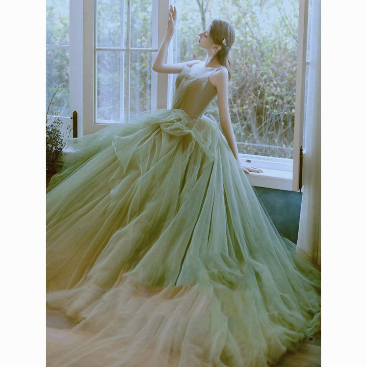 Forest Style Green Dress
