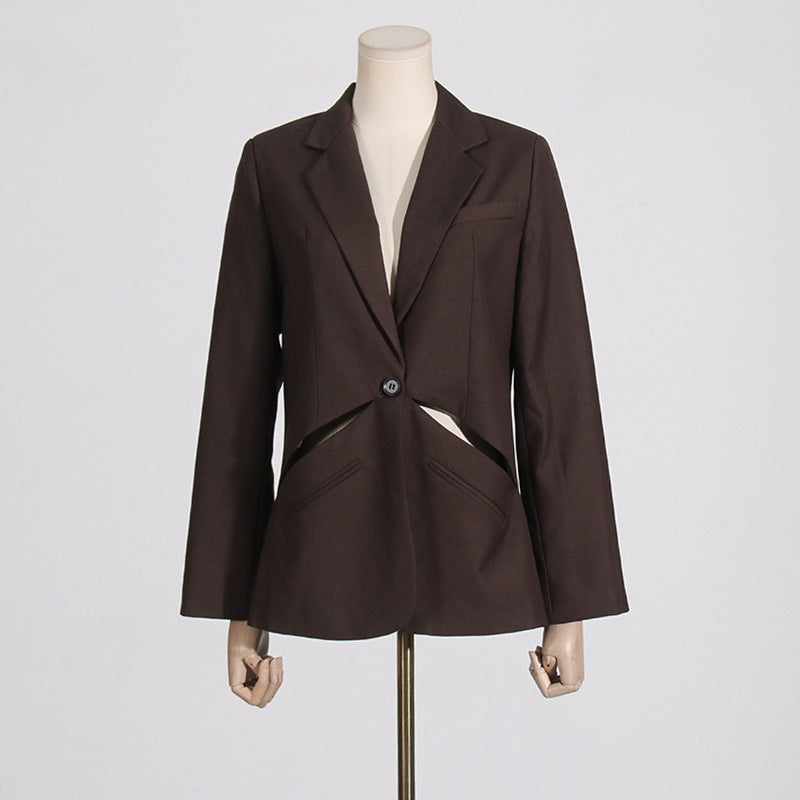 Timeless Style Long Sleeve Formal Blazer