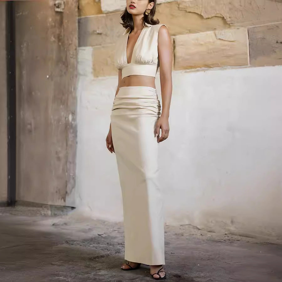 Chic A Line Two Piece Outfit