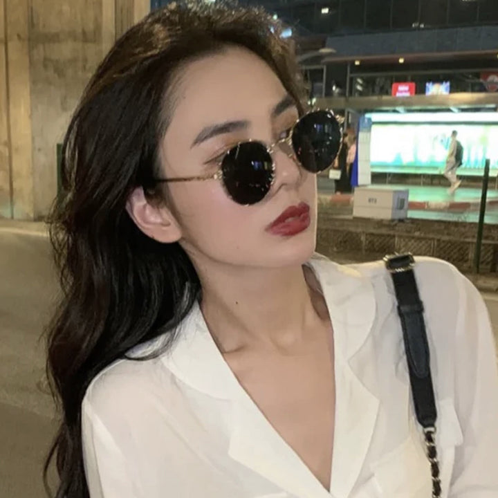 Sunglasses Women's High-grade Resin Metal