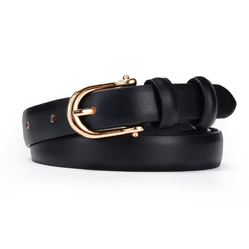Pin Buckle Korean Style Belt
