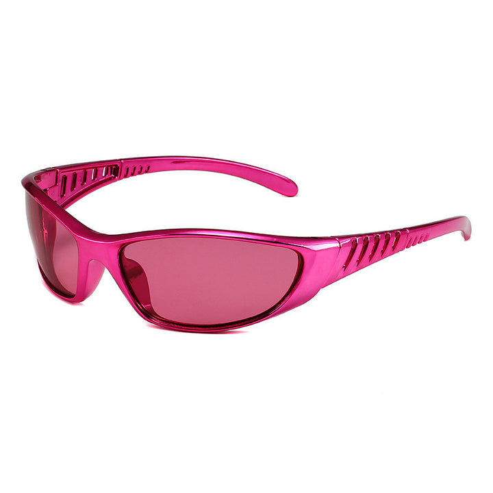 Futuristic Hollow-Out Sunglasses