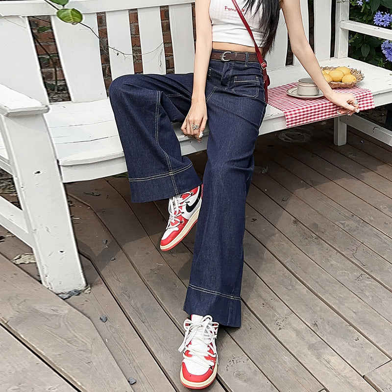 Straight Jeans Spring And Summer