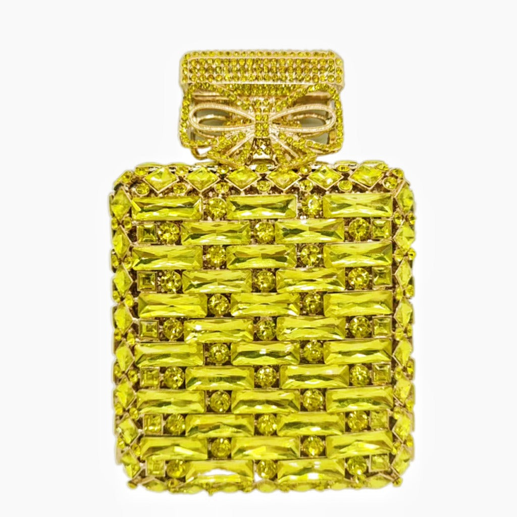 Chic Crystal Perfume Clutch