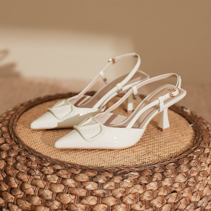 High-heeled Shoes for Women with Thin Heels, Fashionable Dress Shoes, Sandals for Women, Stylish Huizhou Women's Shoes