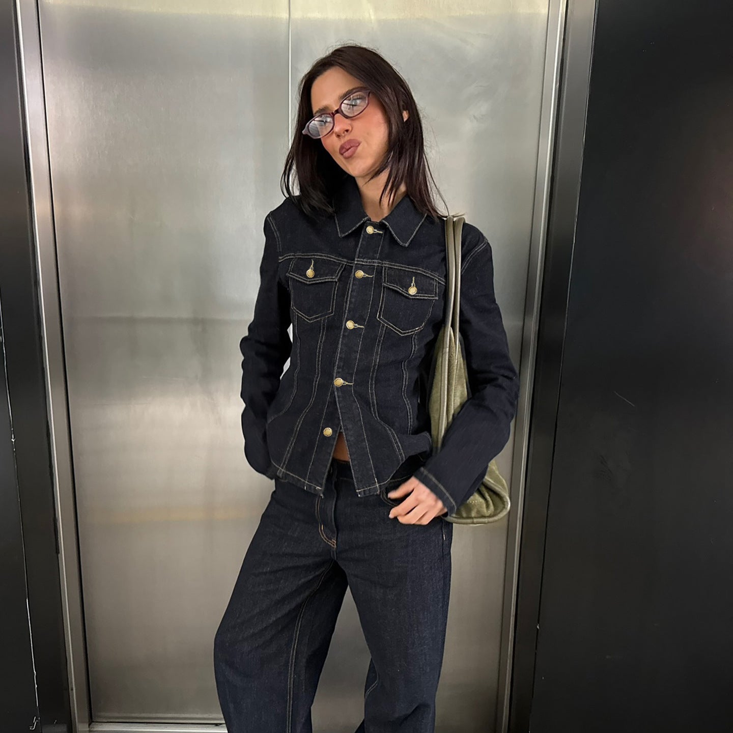 Retro Wash Denim Jacket