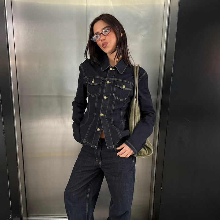 Retro Wash Denim Jacket