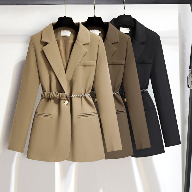 Snatched & Stylish Slim Street Blazer