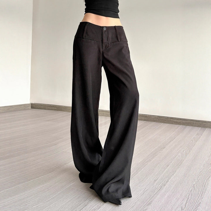 Tailored Wide Leg Pants