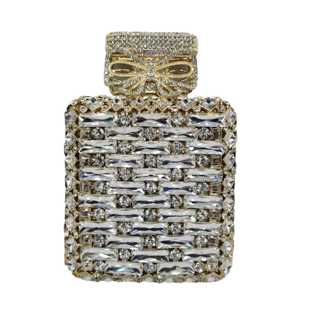 Chic Crystal Perfume Clutch