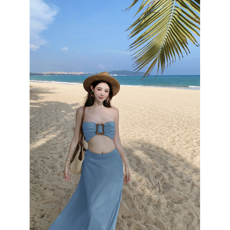 Tube Top & Skirt Set