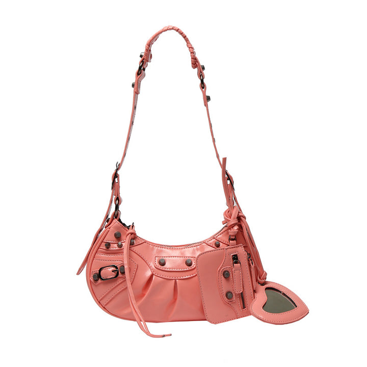 Rivet Crescent Bag