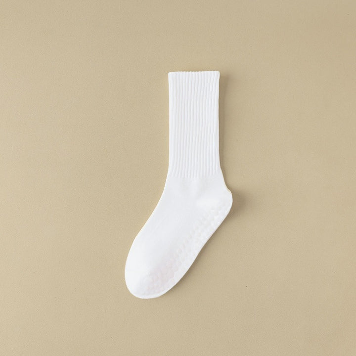 Women's Pilates Mid-calf Silicone Non-slip Yoga Socks