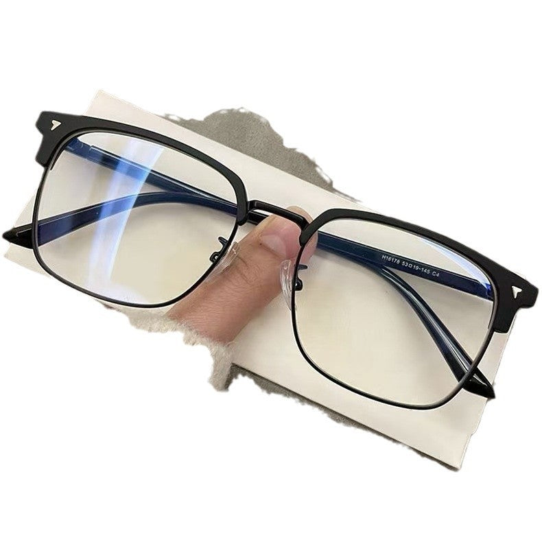 Korean Version HD Eye Protection Anti-Blue Ray Plain Glasses