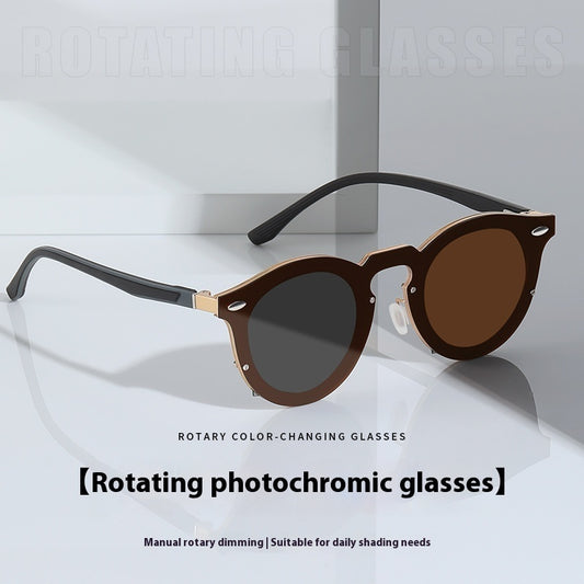 Rotating Adjustable Color Changing UV Resistant Sunglasses