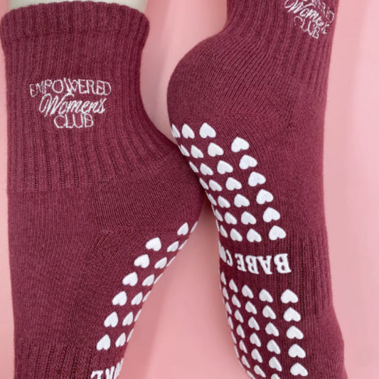 Thin Mid Tube Women's Professional Anti Slip Yoga Socks