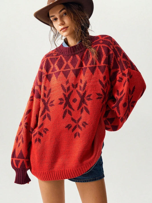 Women's Winter Long Sleeved Sweater