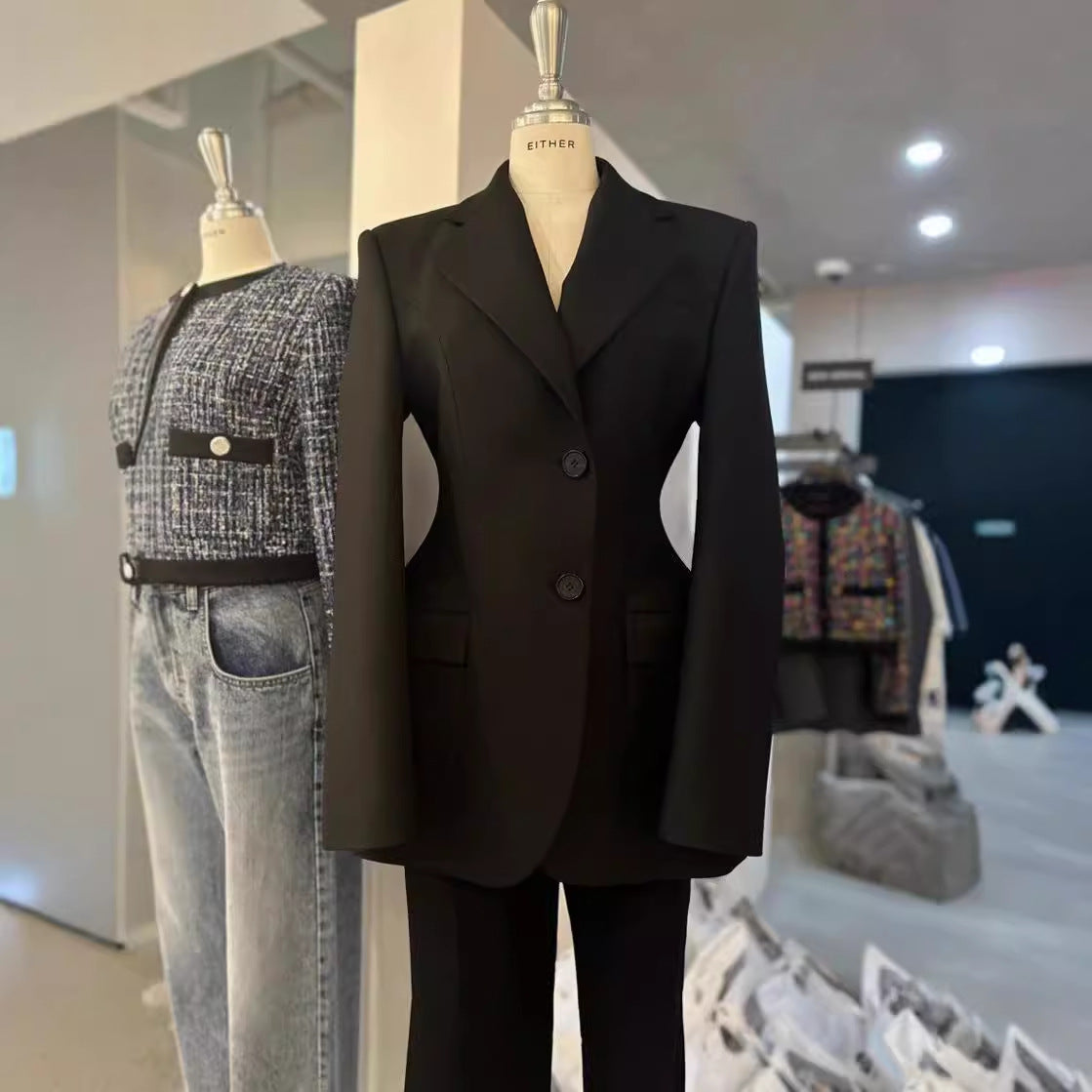 Hourglass Waist Suit Jacket