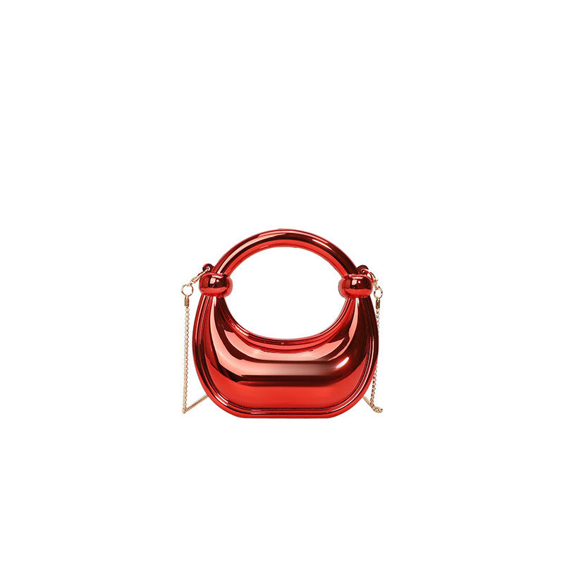 Women's High-end Moon Banquet Wrist Bag