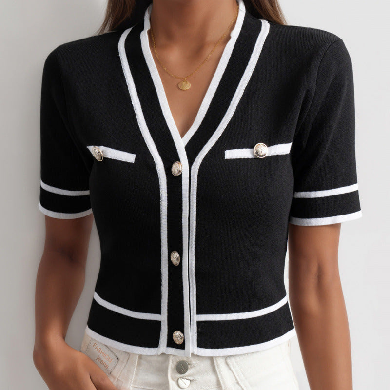 Chic French Style Top