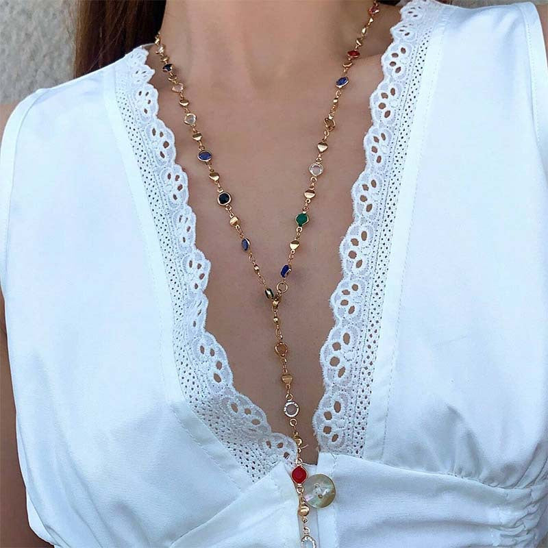 European Style Crystal Necklace