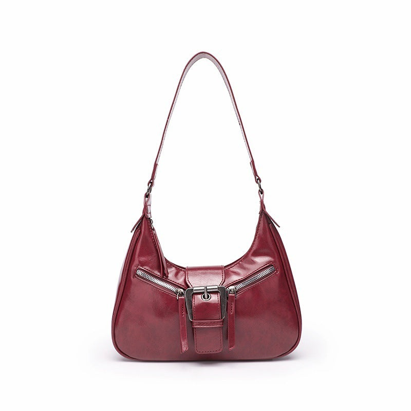 Retro Biker's Women's Shoulder Messenger Bag