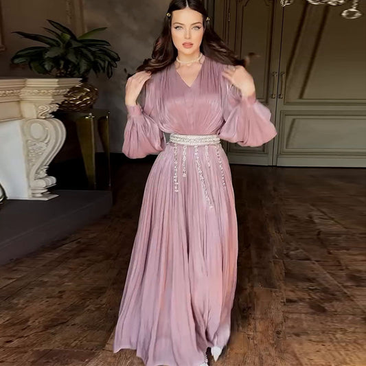 Elegant Big Hem Dress