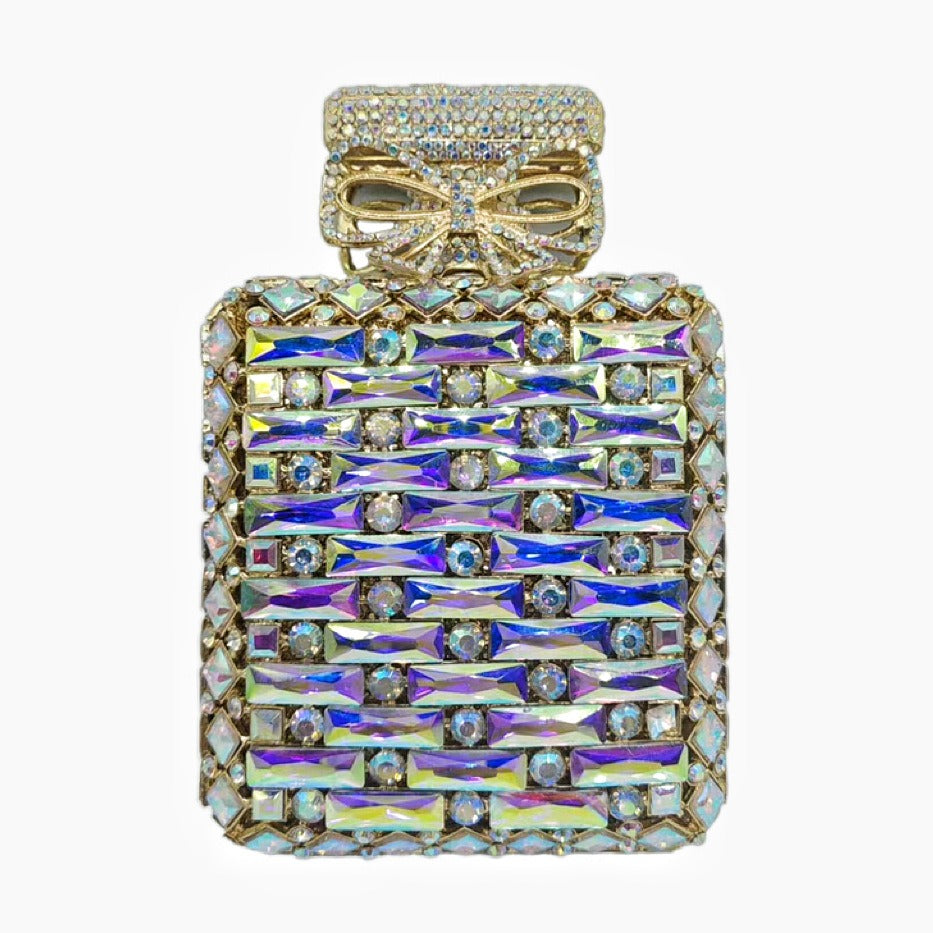 Chic Crystal Perfume Clutch