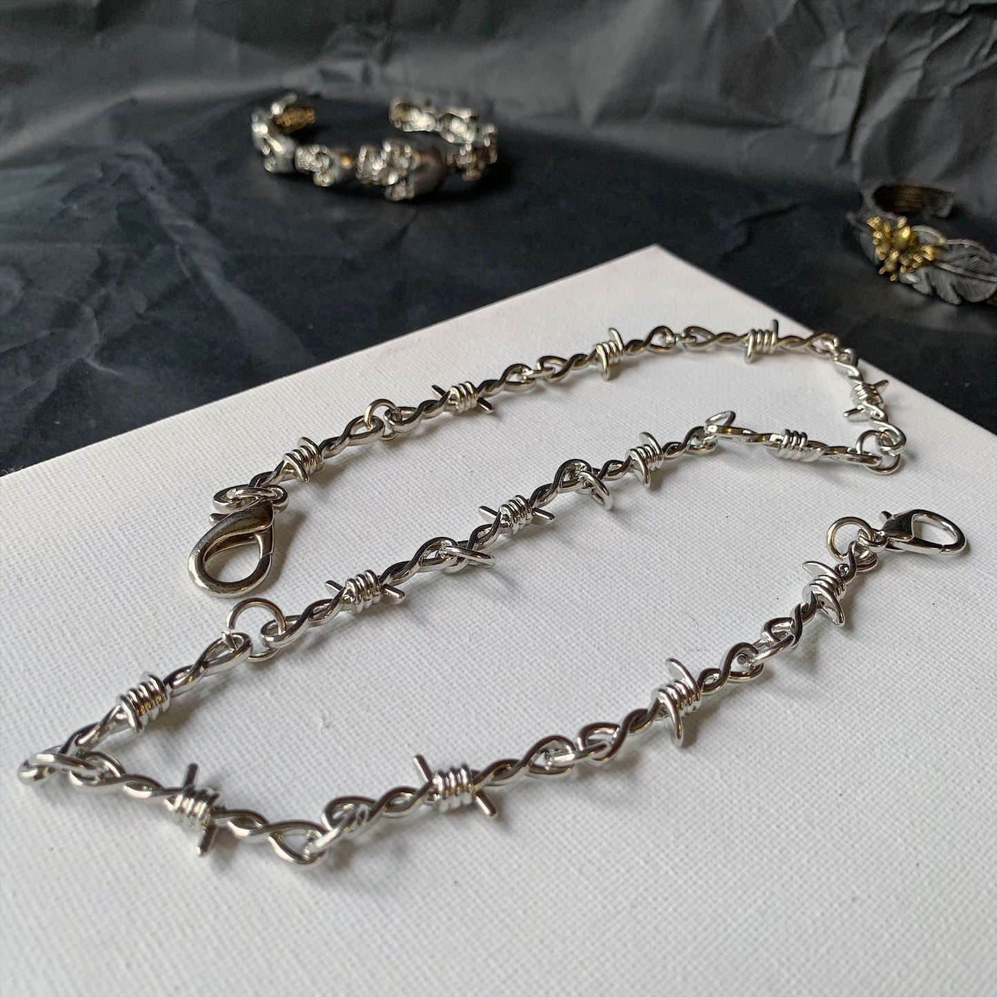 Ins Thorns And Thorns Cold Metal Dark Style Hip Hop Phants Zipper