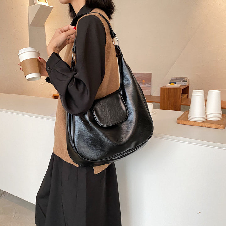Retro Textured Tote Bag
