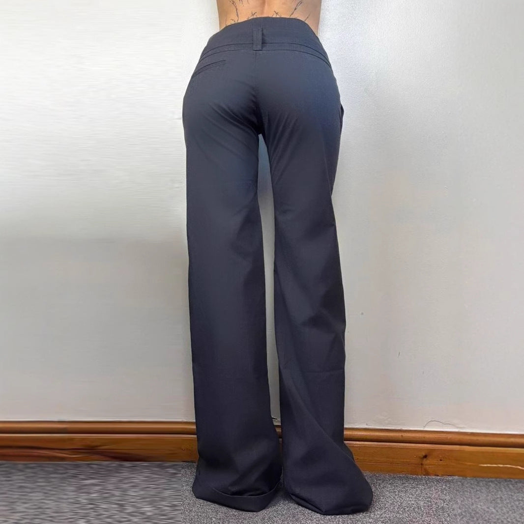 Tailored Belted Pants
