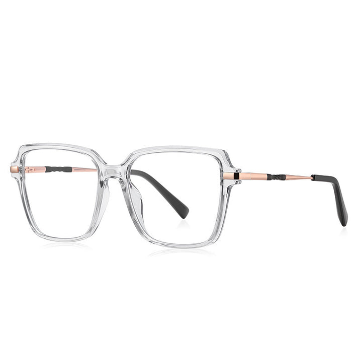 Women's Fashion Anti-blue Light Fashion Large Rim Optical Glasses