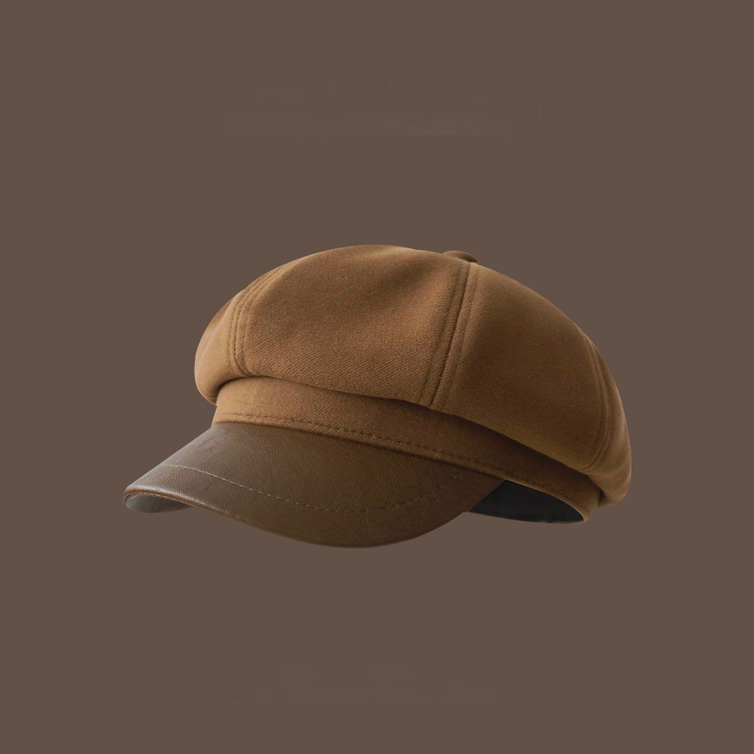 Brown Beret Women's Retro Elegant Hat