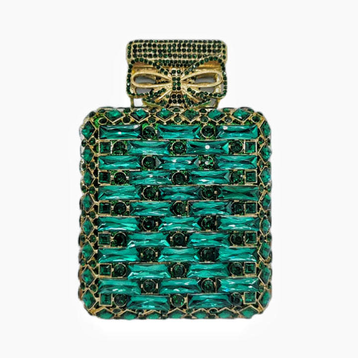 Chic Crystal Perfume Clutch