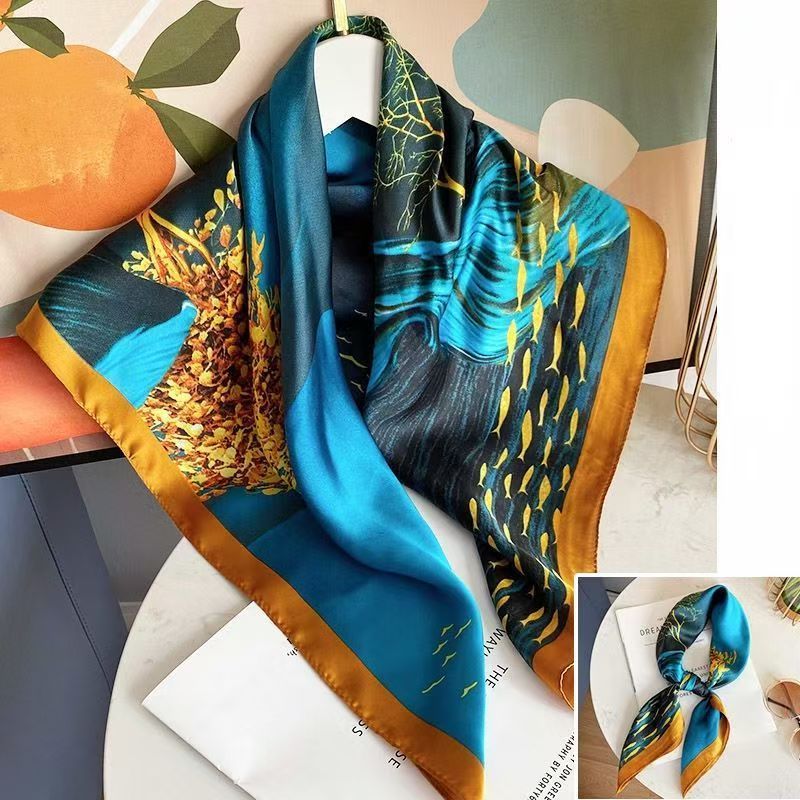 Fashion Hundred Dual-use Thin Neck Protection Scarf