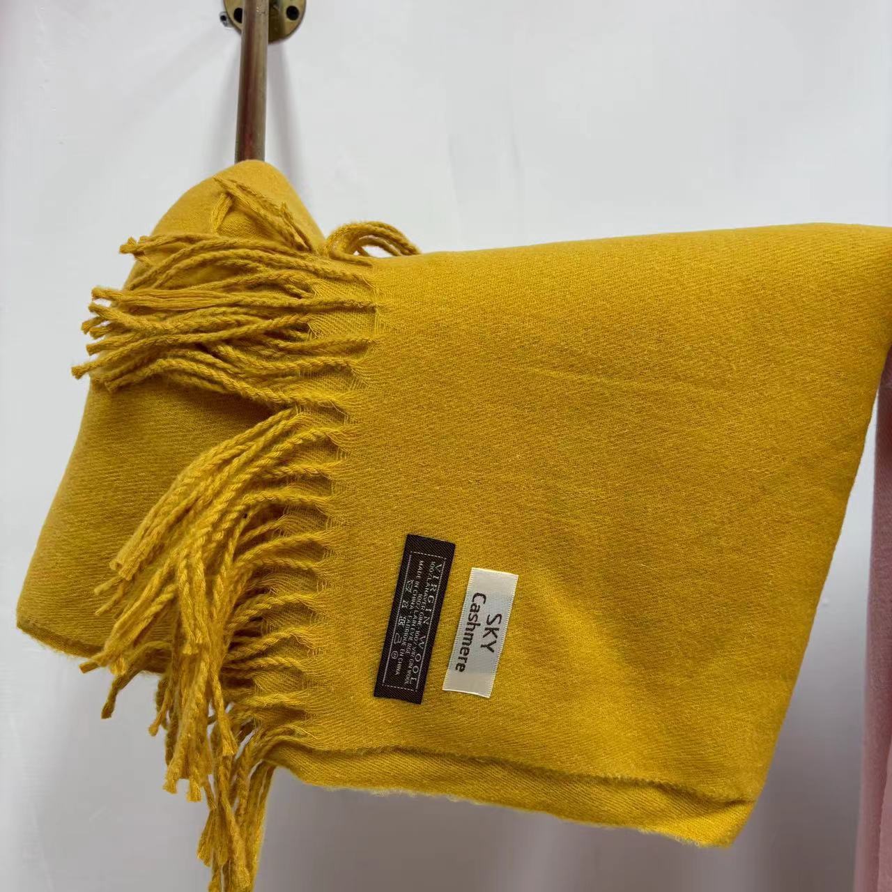 Women's Autumn And Winter Tassel Cashmere Scarf