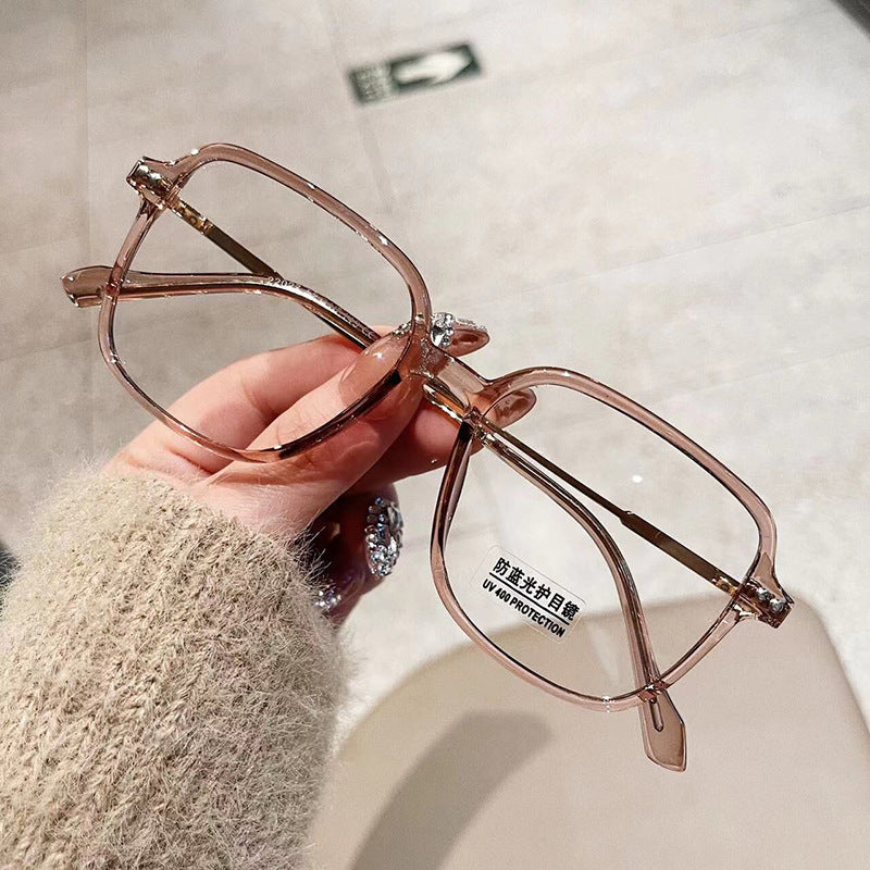 Box Anti-blue Light Glasses Korean Style Personality