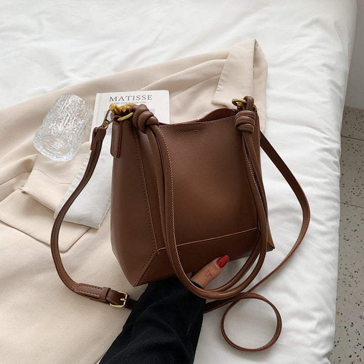 Chic Textured Shoulder Bag