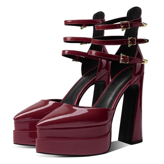 Chic Double Layer Platform Mary Jane Shoes