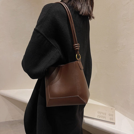 Chic Textured Shoulder Bag