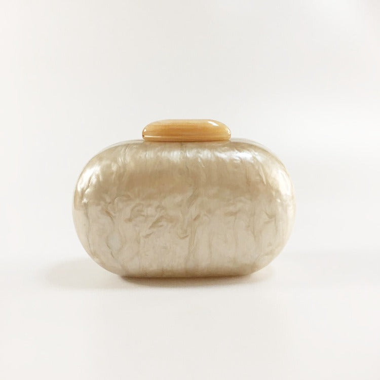 Elegant Oval Evening Bag