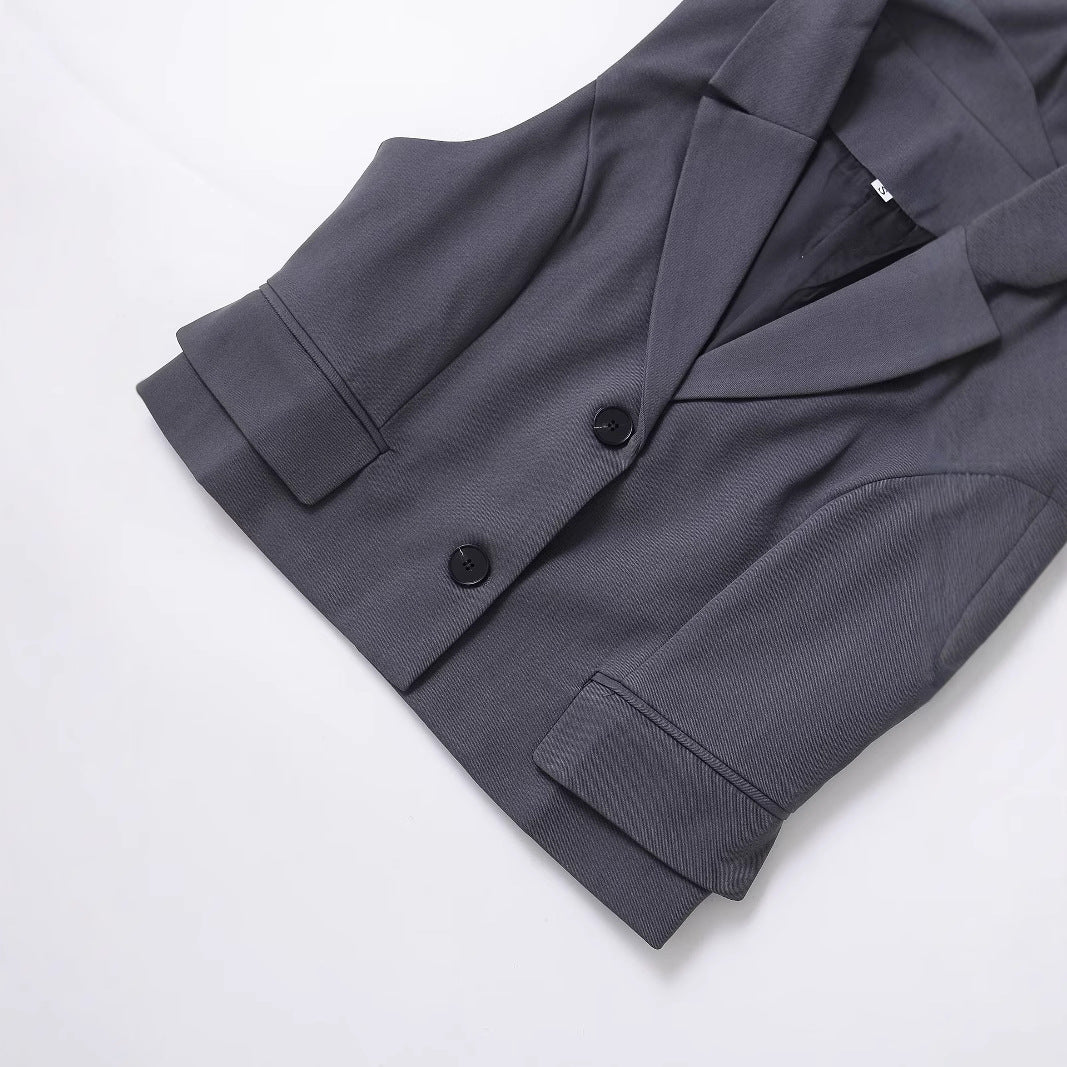 Flip style casual sleeveless vest vest vest vest top