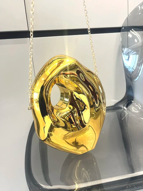Chic Golden Purse