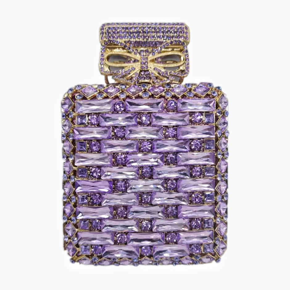 Chic Crystal Perfume Clutch
