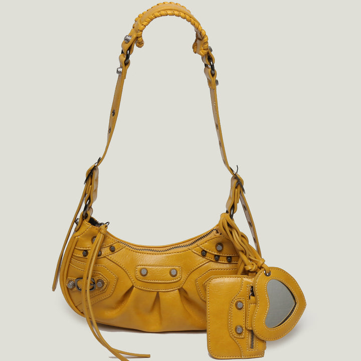 Rivet Crescent Bag