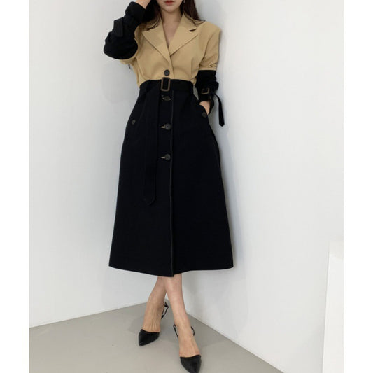 Elegant Vintage Style Trench Coat