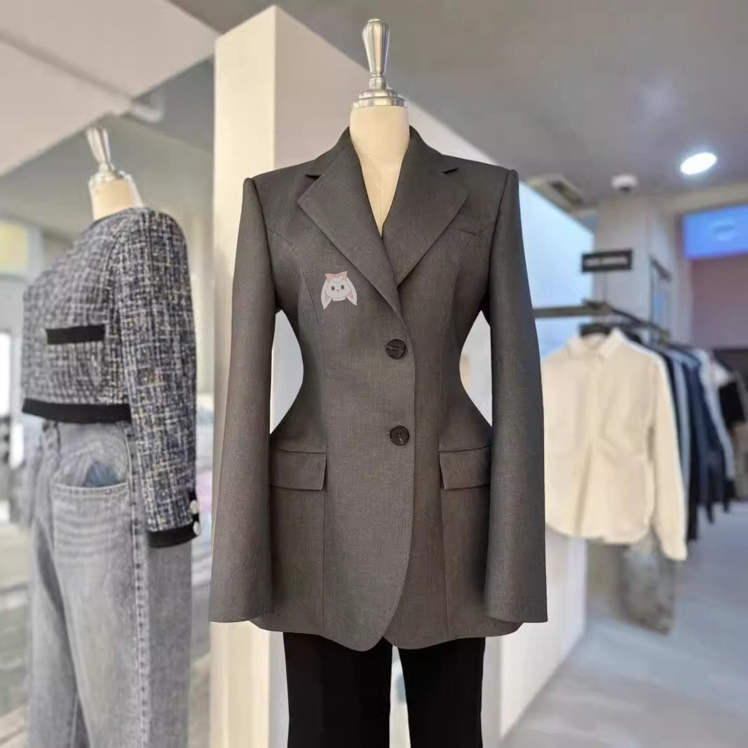 Hourglass Waist Suit Jacket