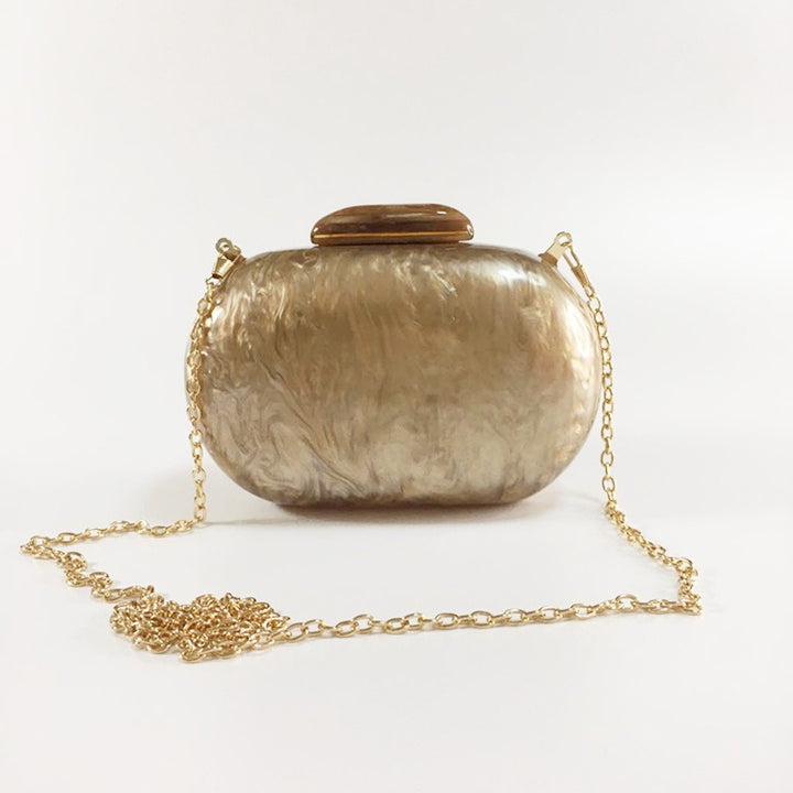 Elegant Oval Evening Bag
