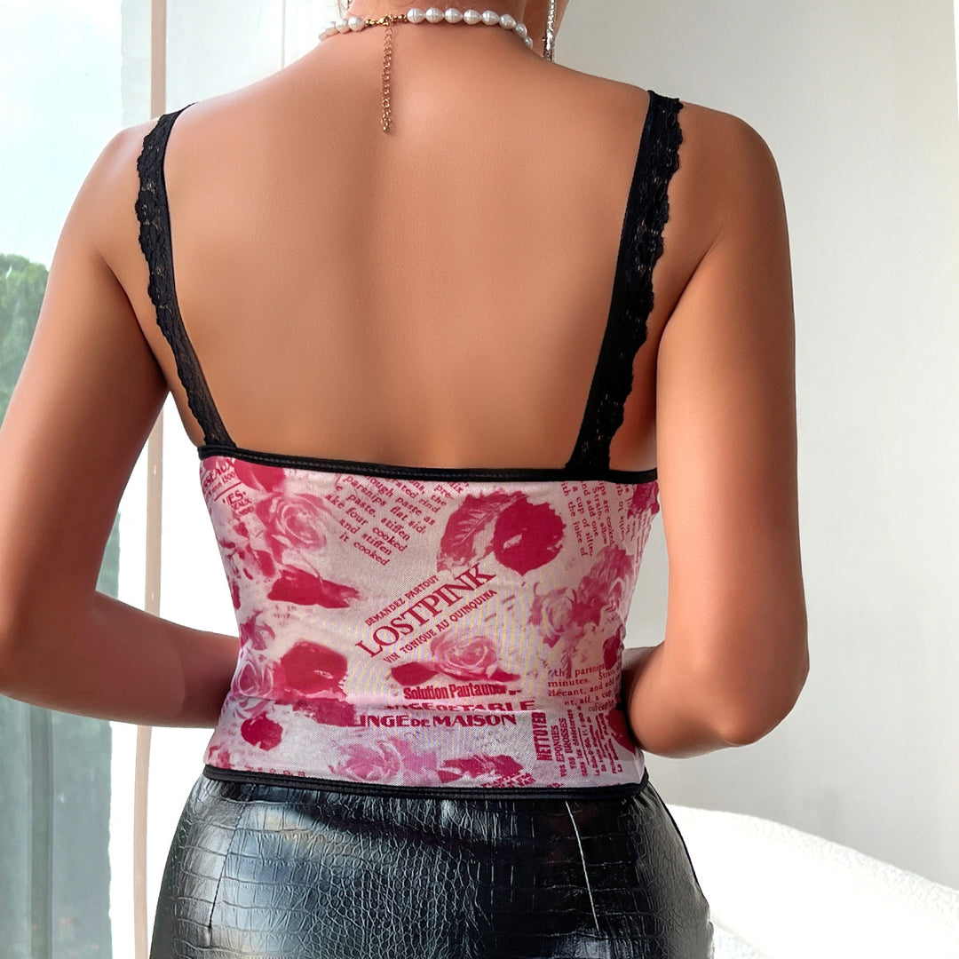 Sexy Vintage Crop Top