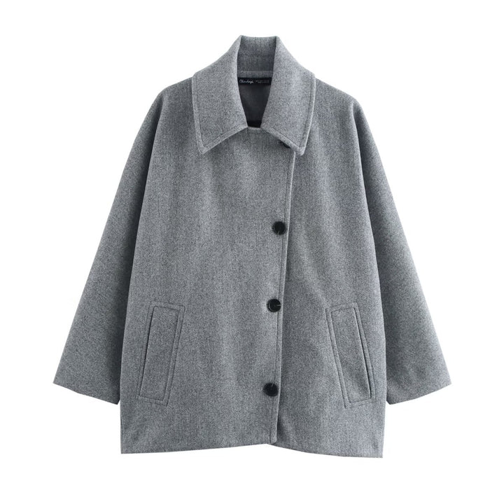 Spring Elegance  Loose Solid Coat